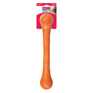 KONG SqueakStix Durable Squeaky Fetch Dog Toy - Large