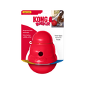 KONG Wobbler Interactive Treat Dispensing Dog Toy - Large Red (18cm)