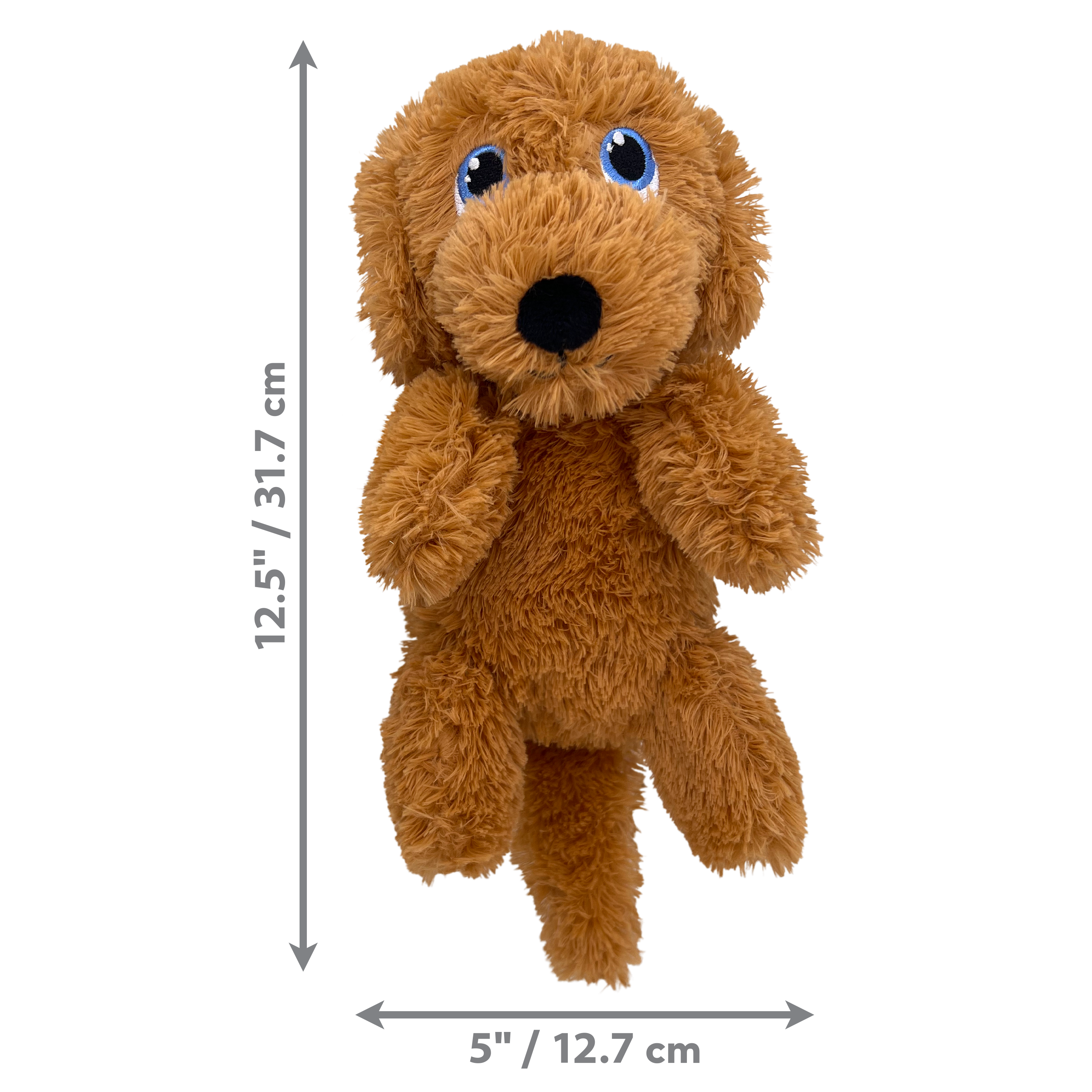 KONG Comfort Pups Goldie Plush Dog Toy Medium