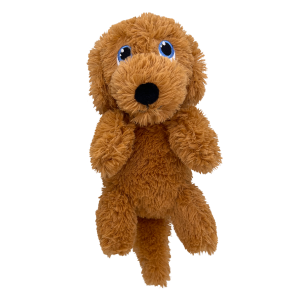 KONG Comfort Pups Goldie Plush Dog Toy Medium