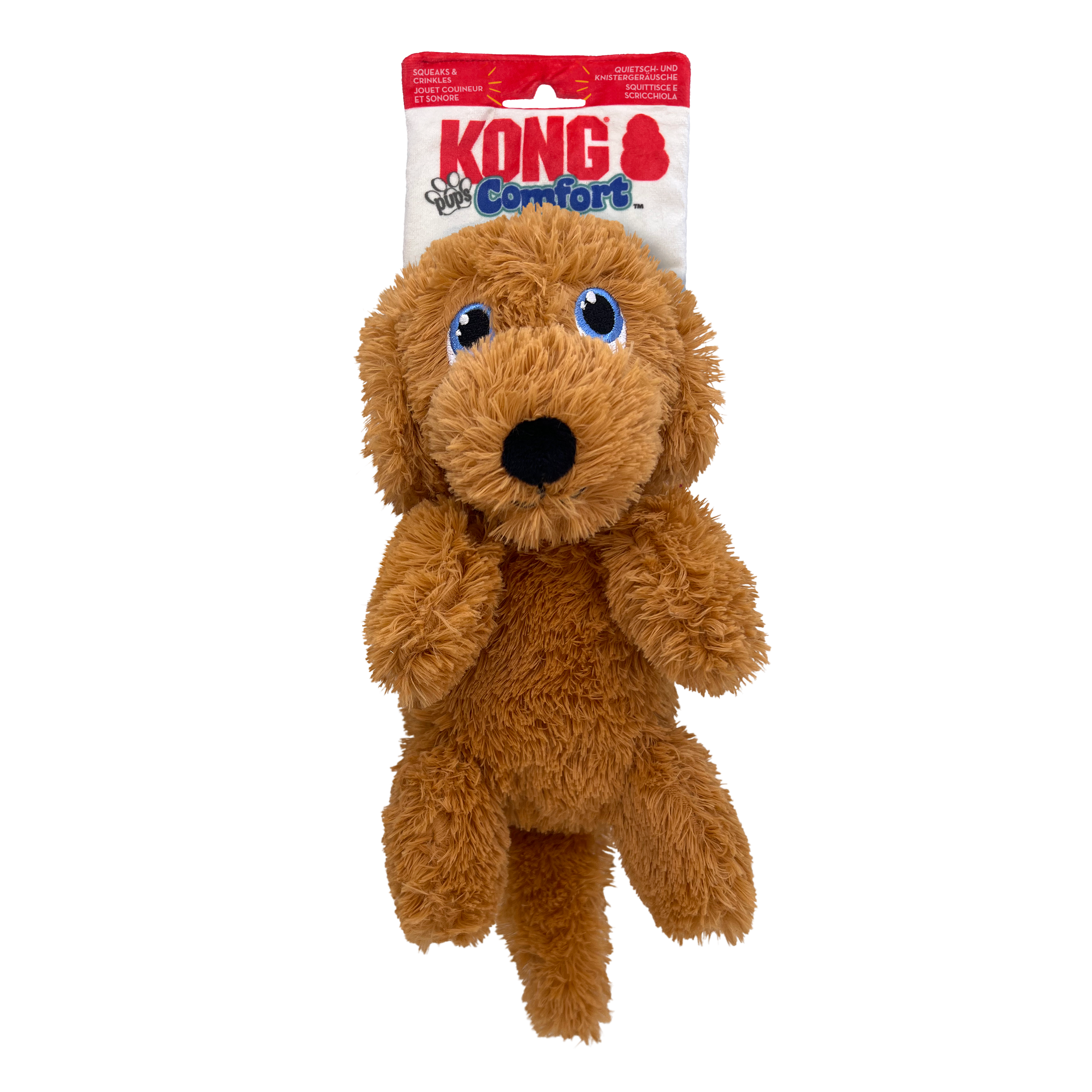 KONG Comfort Pups Boss Plush Dog Toy Small