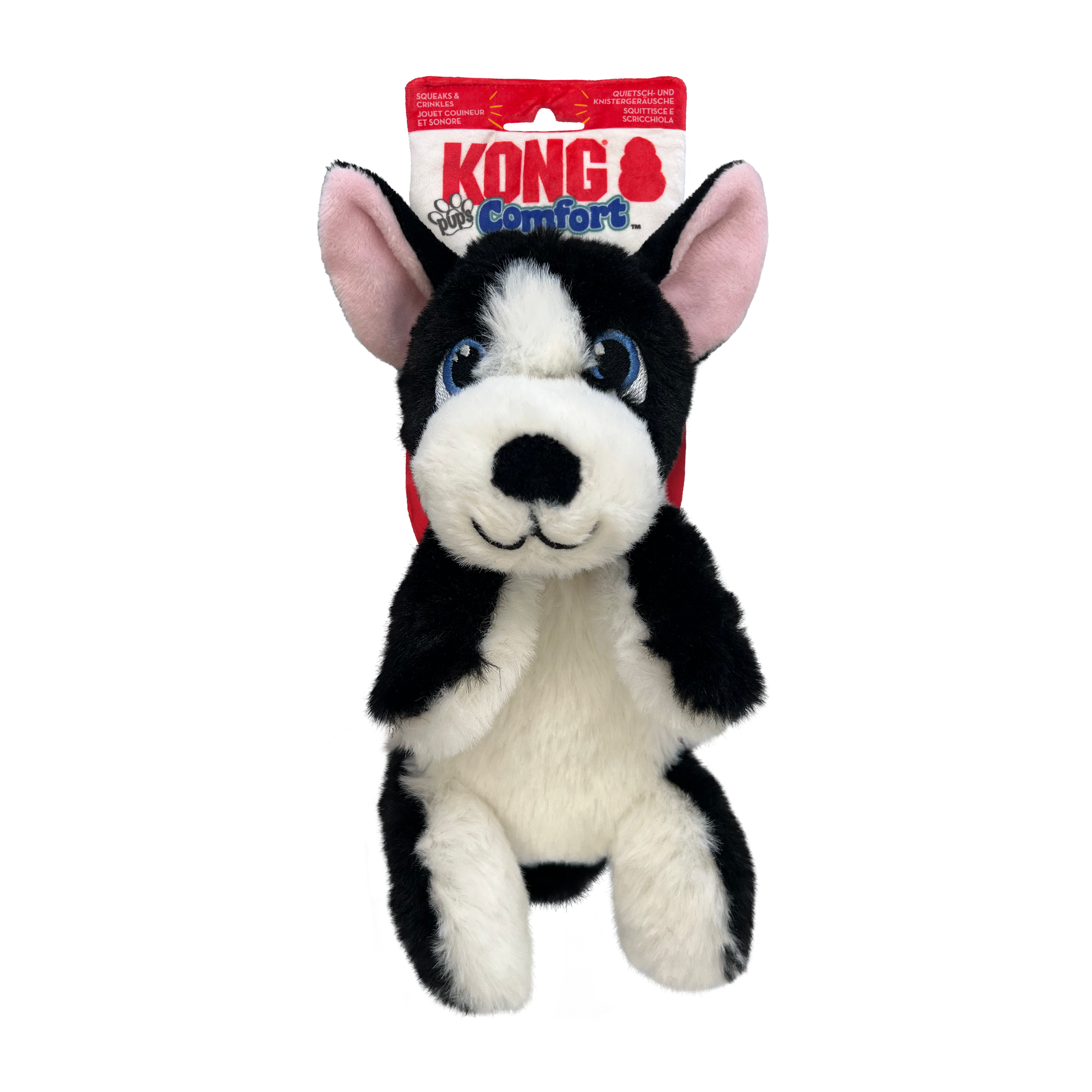 KONG Comfort Pups Boss Plush Dog Toy Small