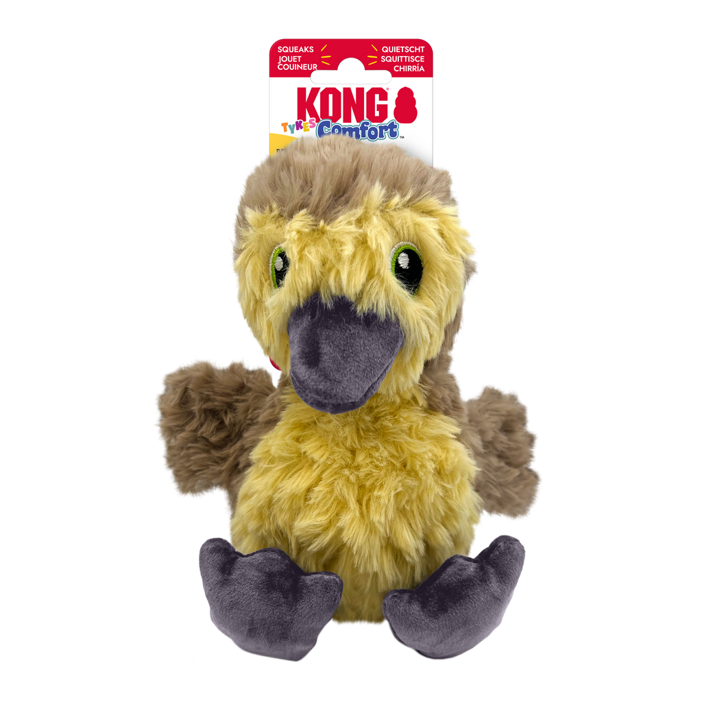KONG Comfort Tykes Gosling Plush Dog Toy Small