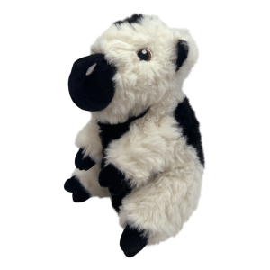KONG Comfort Tykes Cow Plush Dog Toy Small