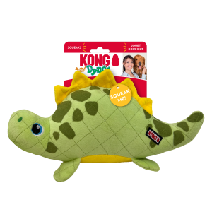 KONG Dynos Roars Squeaky Dog Toy Medium/Large - Green
