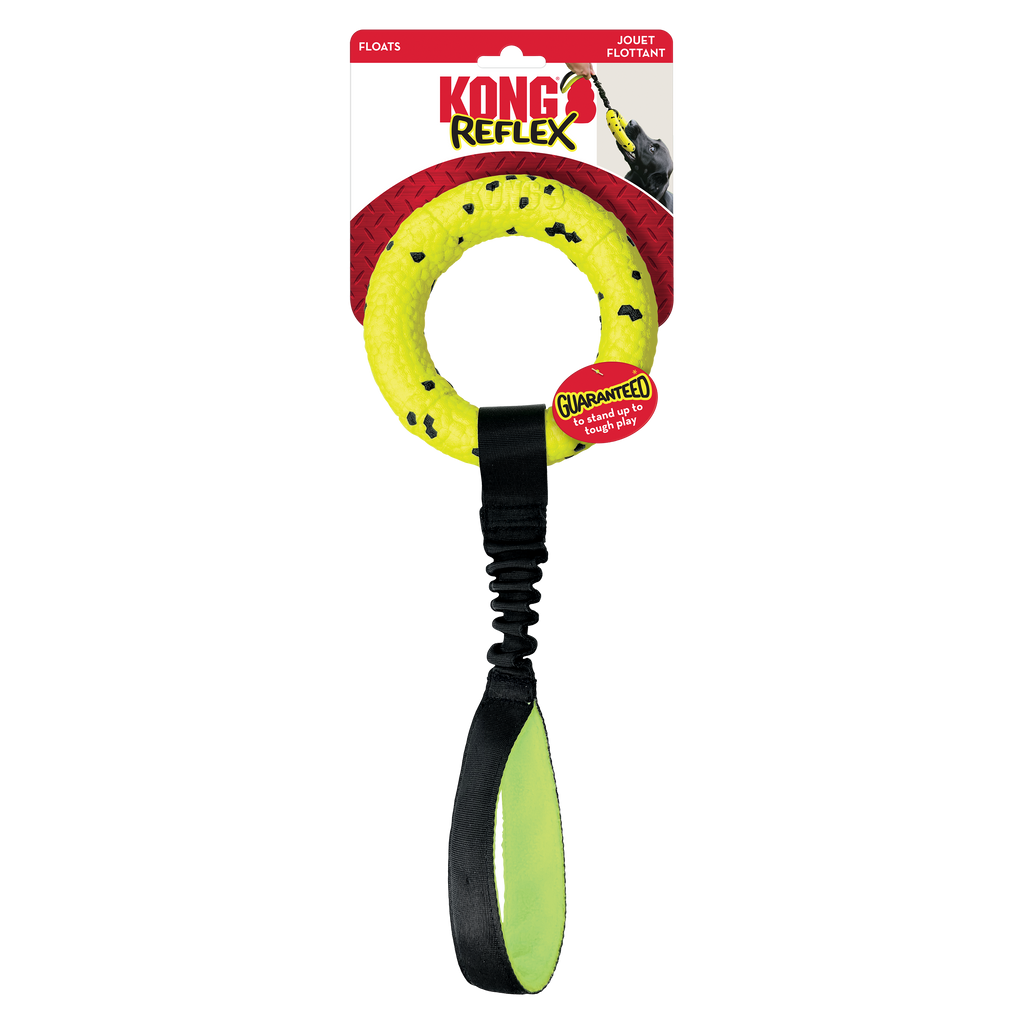 KONG Reflex Durable Fetch Dog Toy - Football Medium/Large