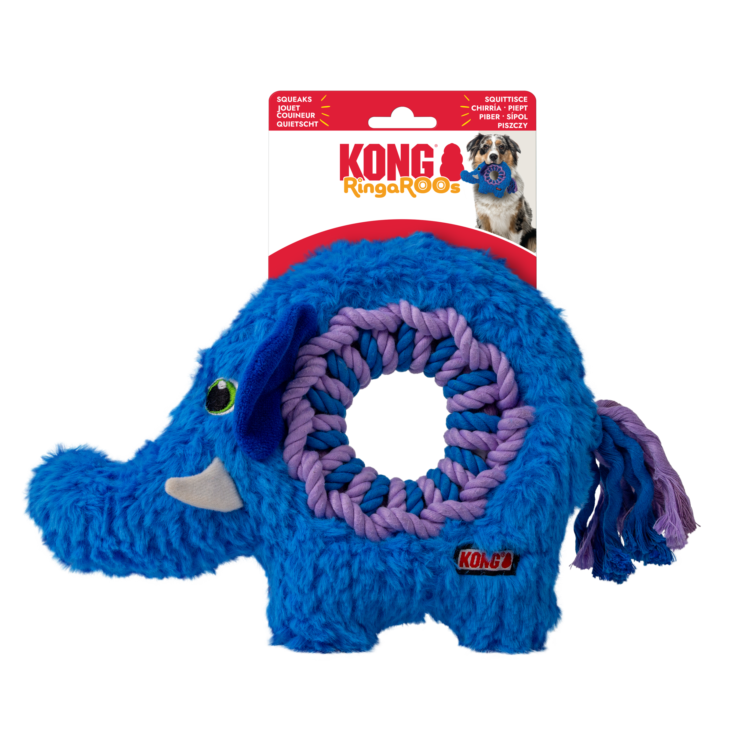 KONG Ringaroos Elephant Md EU