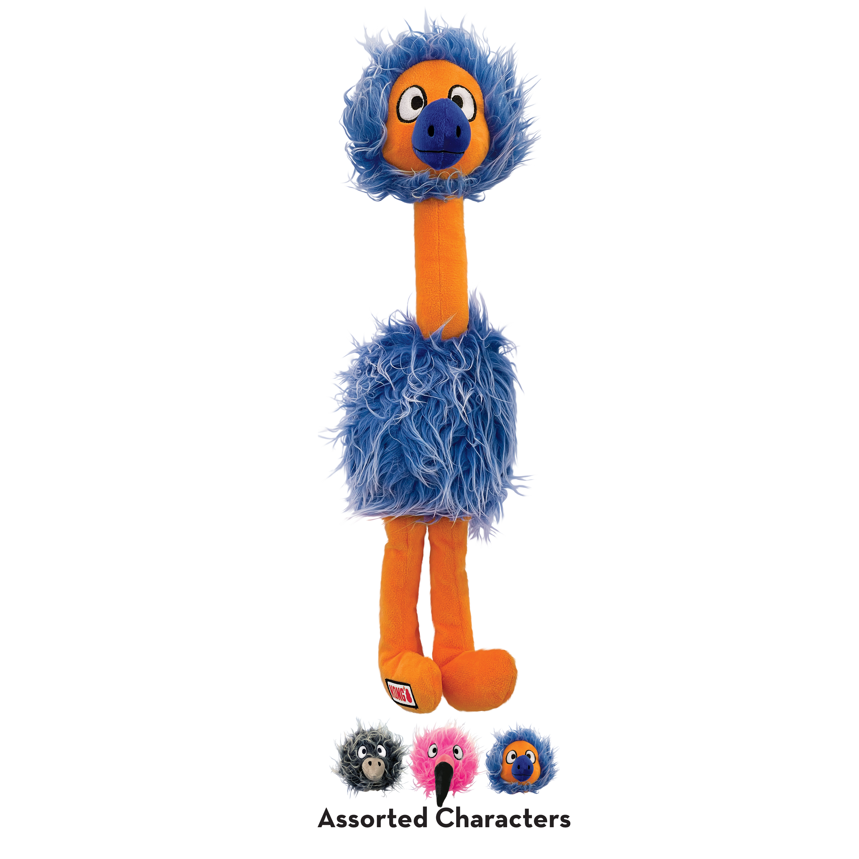 KONG Comfort Jumbo Birds Plush Dog Toy X-Large