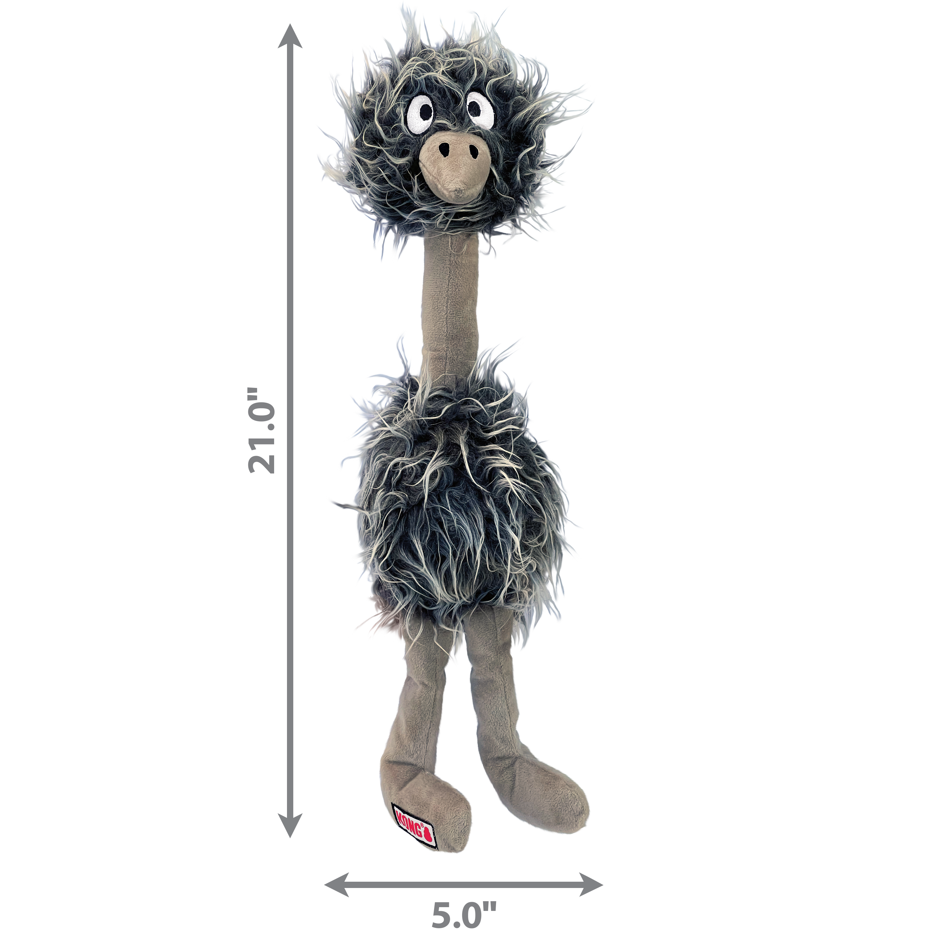 KONG Comfort Jumbo Birds Plush Dog Toy X-Large