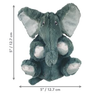 KONG Comfort Kiddos Elephant Plush Dog Toy X-Small