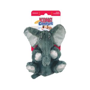KONG Comfort Kiddos Elephant Plush Dog Toy X-Small