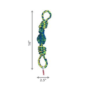 KONG Rope Bunji Durable Tug Dog Toy - Small Assorted