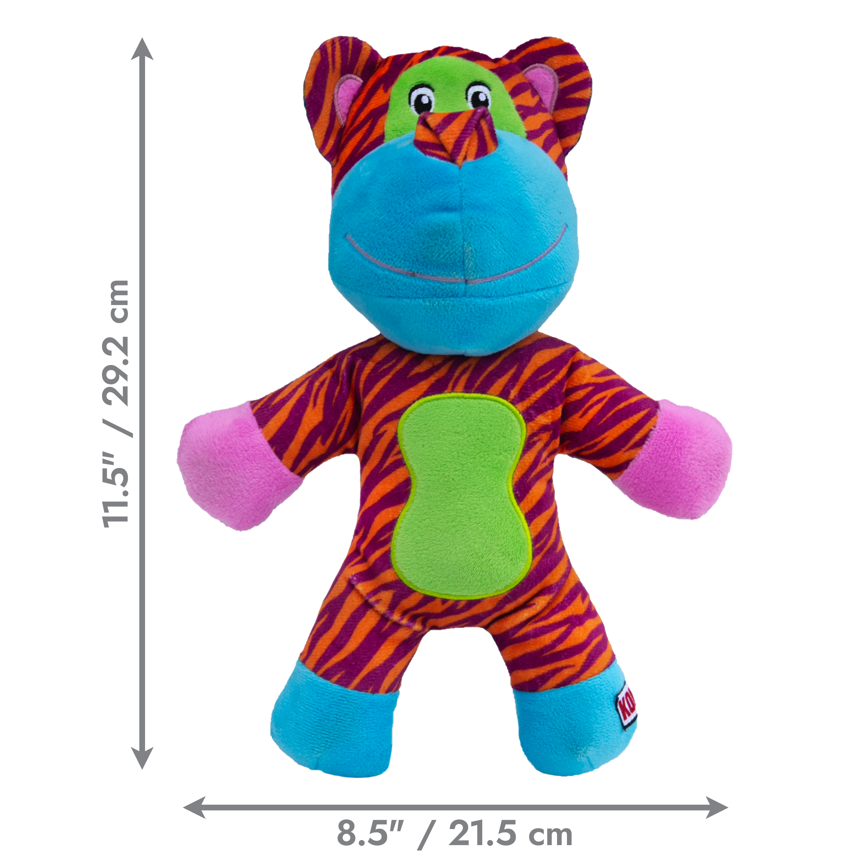 KONG Switcheroos Squeaky Plush Dog Toy - Large Assorted