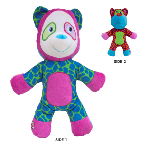 KONG Switcheroos Squeaky Plush Dog Toy - Large Assorted