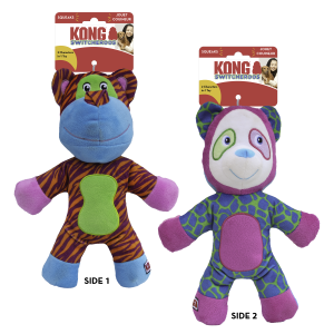KONG Switcheroos Squeaky Plush Dog Toy - Large Assorted