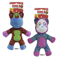 KONG Switcheroos Squeaky Plush Dog Toy - Large Assorted