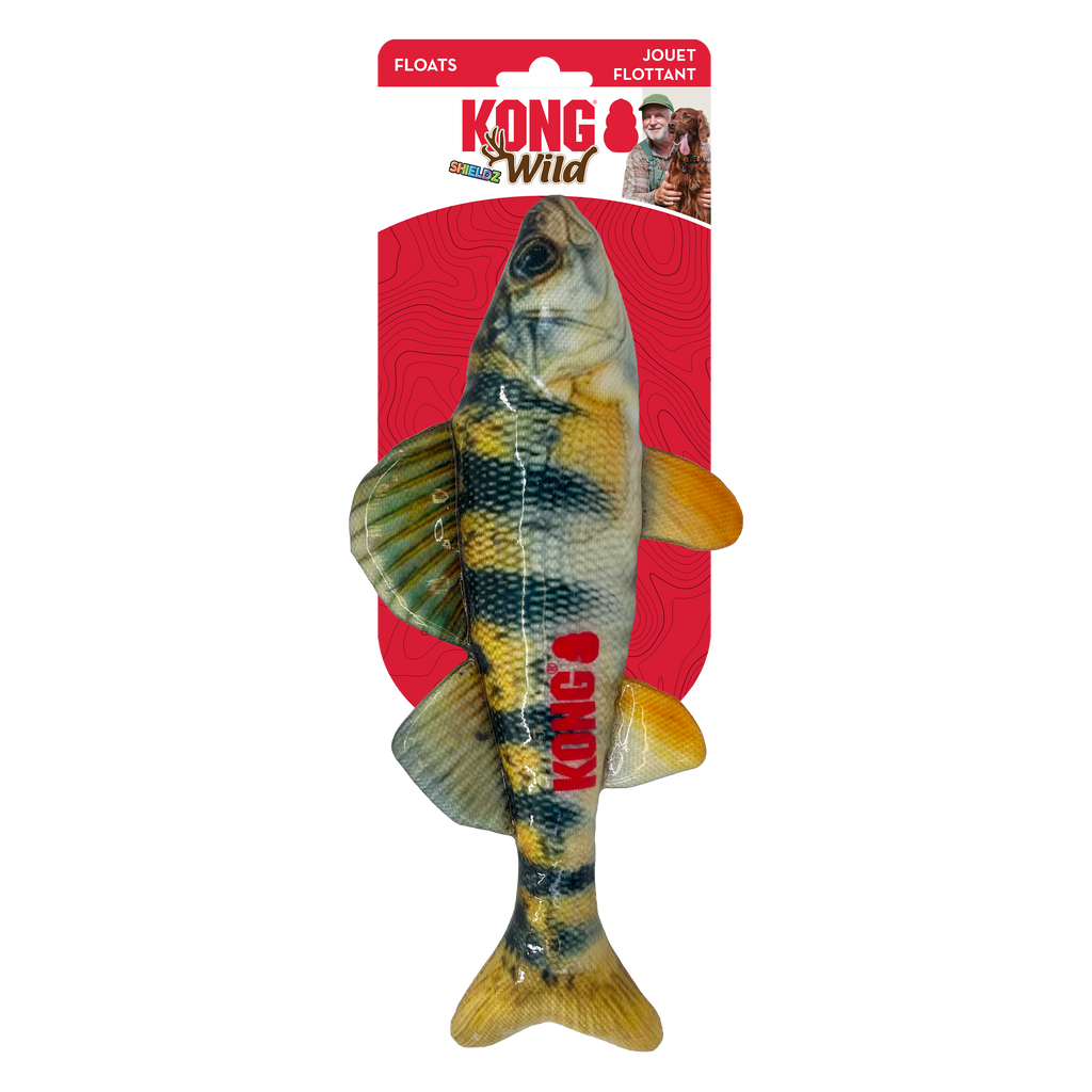 KONG Wild Shieldz Perch Durable Fetch Dog Toy - Medium