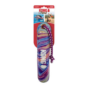 KONG Wild Shieldz Training Dummy Durable Fetch Dog Toy - Small/Medium Swirl