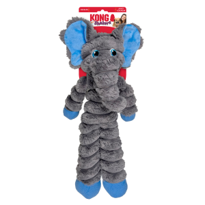 KONG Shakers Crumples Elephant Squeaky Tug Dog Toy - X-Large
