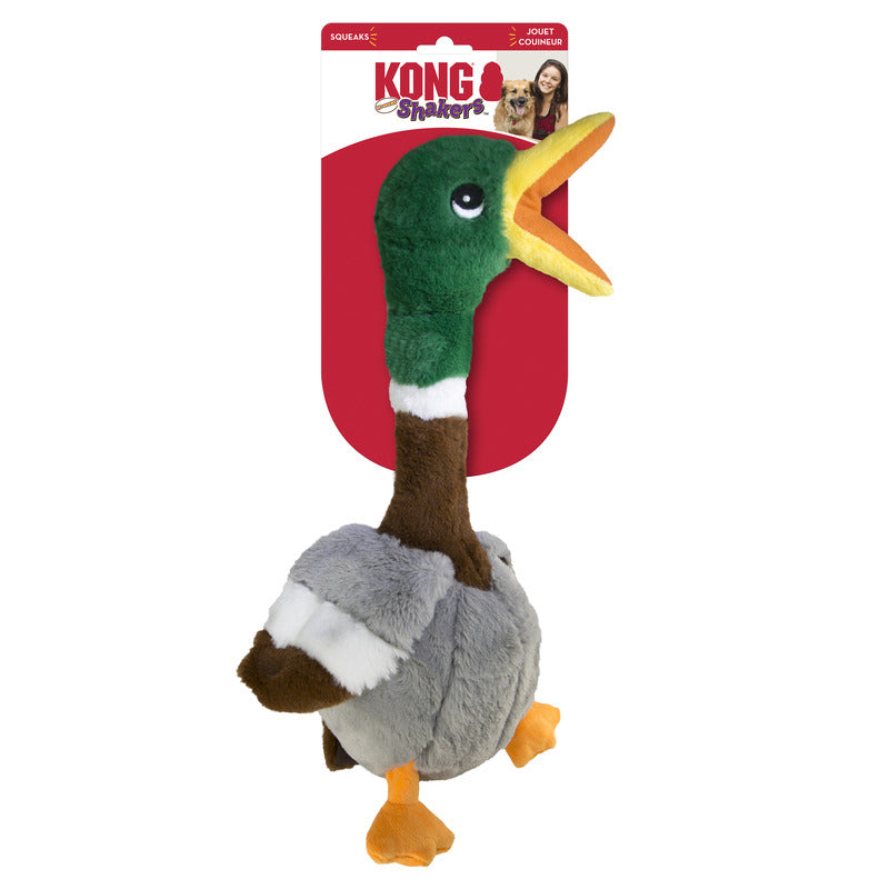 KONG Shakers Honkers Turkey Squeaky Tug Dog Toy - Large