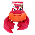 KONG Shakers Shimmy Whale Squeaky Tug Dog Toy - Medium