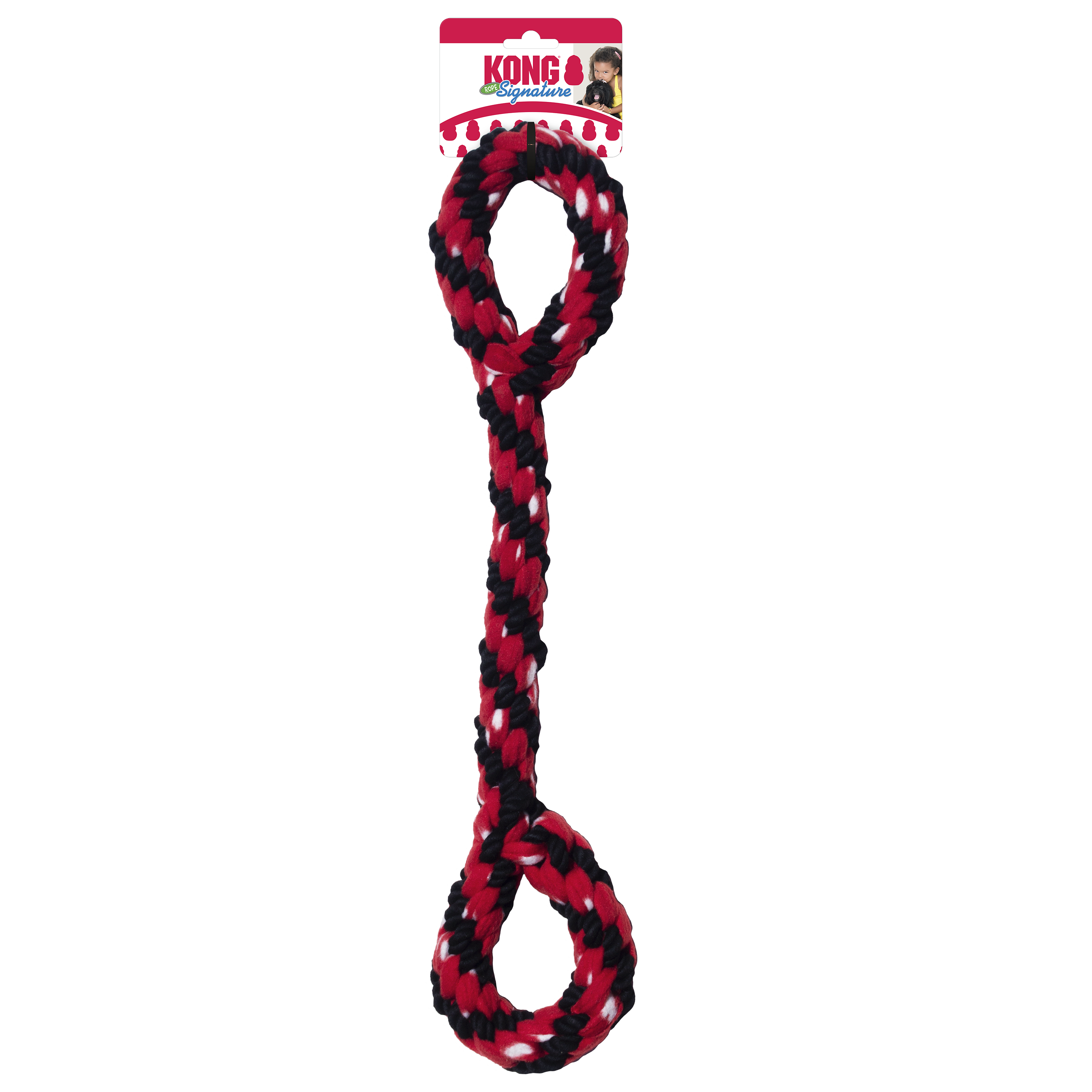 KONG Signature Rope 22" Double Tug Durable Dog Toy