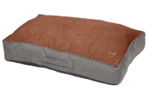 Gor Pets Camden Washable Bolster Pet Bed - Large Copper