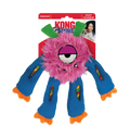 KONG Sneakerz Knots Squeaky Plush Dog Toy - Medium Assorted