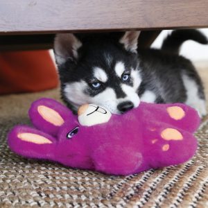 KONG Snuzzles Bunny Squeaky Plush Dog Toy - Medium