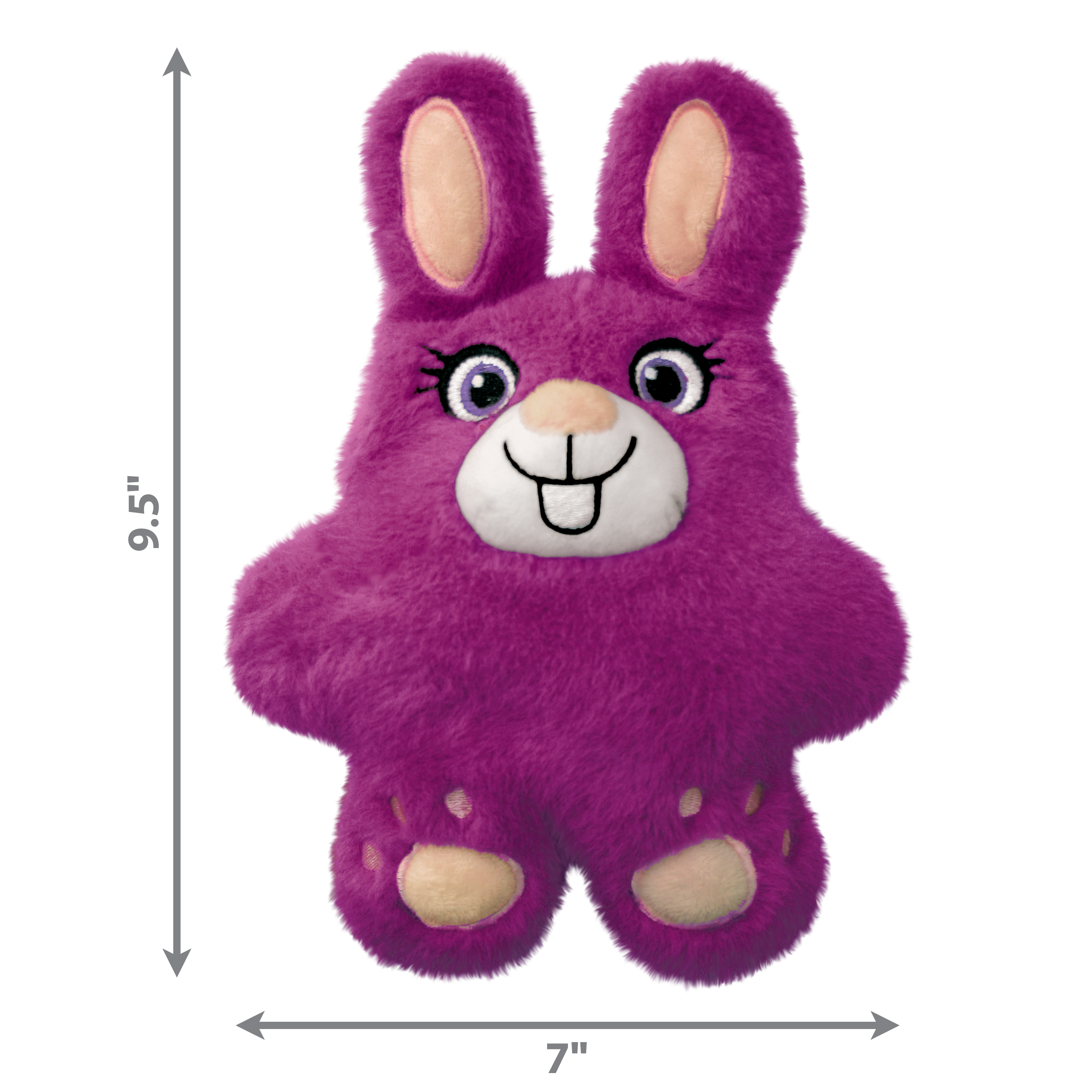 KONG Snuzzles Bunny Squeaky Plush Dog Toy - Medium