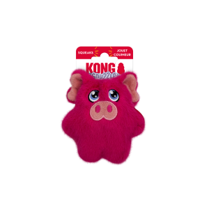 KONG Snuzzles Mini Pig Squeaky Plush Dog Toy - X-Small