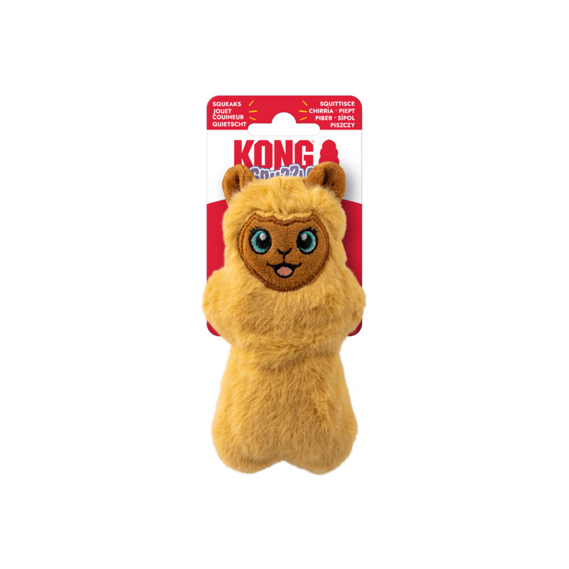KONG Snuzzles Mini Frog Squeaky Plush Dog Toy - X-Small