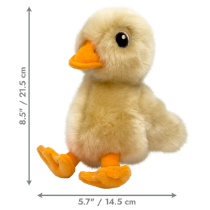 KONG Toughz Duck Durable Squeaky Plush Dog Toy - Medium