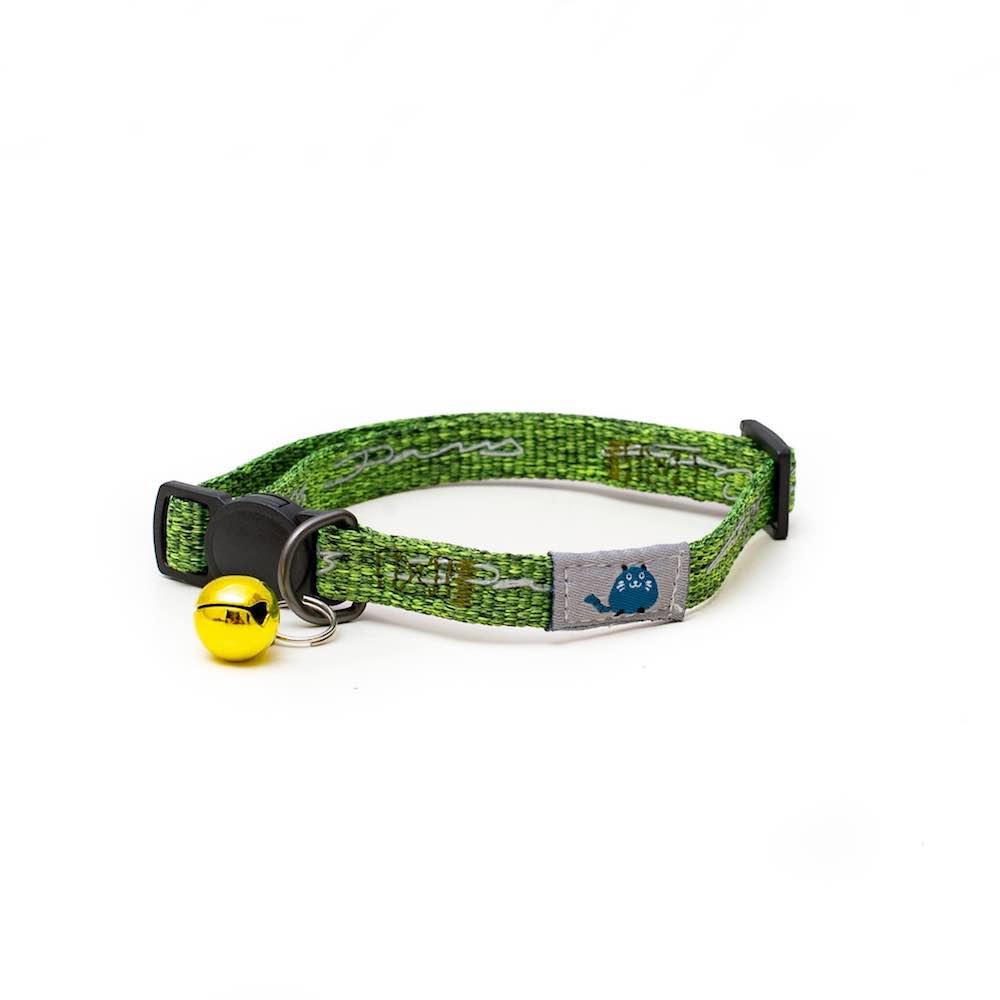 Harleys Companions - Reflective Cat Collar | Adjustable | Safety Snap Clip