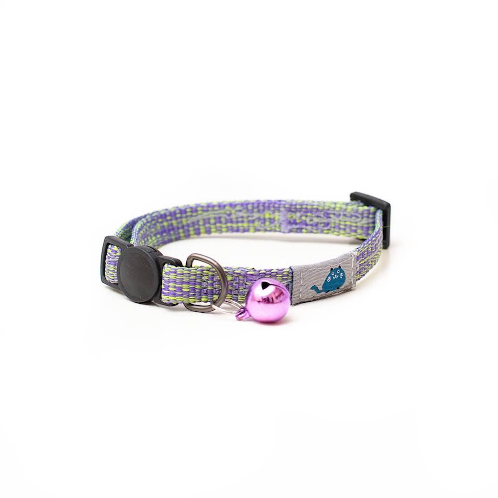 Harleys Companions - Reflective Cat Collar | Adjustable | Safety Snap Clip