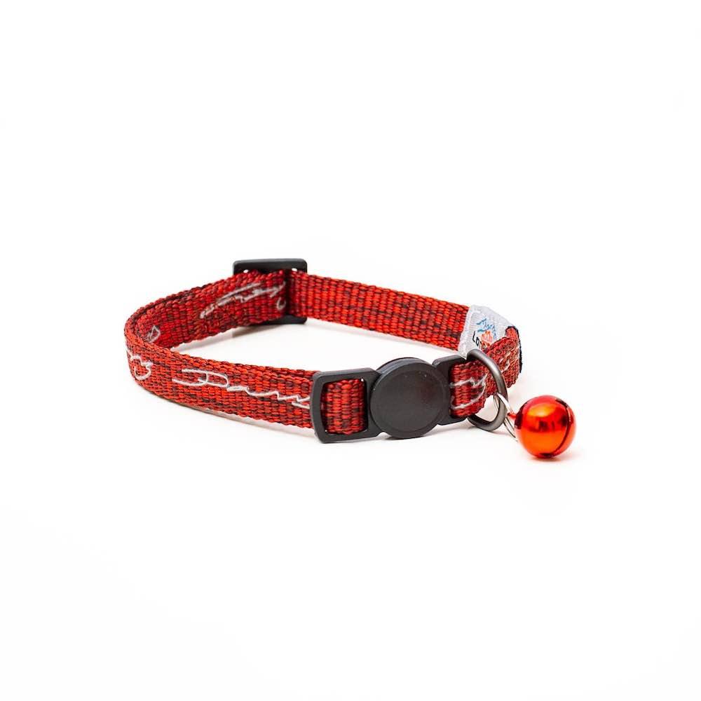 Harleys Companions - Reflective Cat Collar | Adjustable | Safety Snap Clip