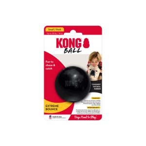KONG Ball Extreme Durable Dog Toy Small 6cm - Black