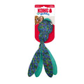 KONG Wubba Finz Squeaky Tug Dog Toy - Large Blue