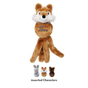 KONG Wubba Friend Squeaky Plush Tug Dog Toy - Large Assorted (32cm)