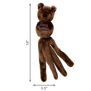 KONG Wubba Friend Squeaky Plush Tug Dog Toy - Large Assorted (32cm)