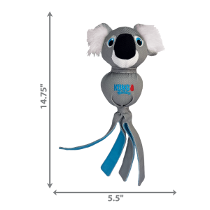 KONG Wubba Zoo Koala Squeaky Plush Dog Toy - Large