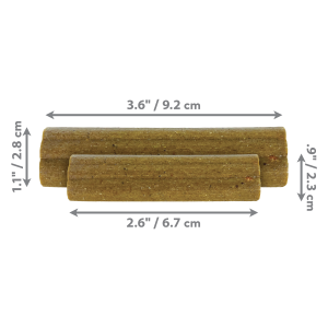 KONG Ziggies Enhanced Puppy Dental Chew Dog Treat - Small 198g