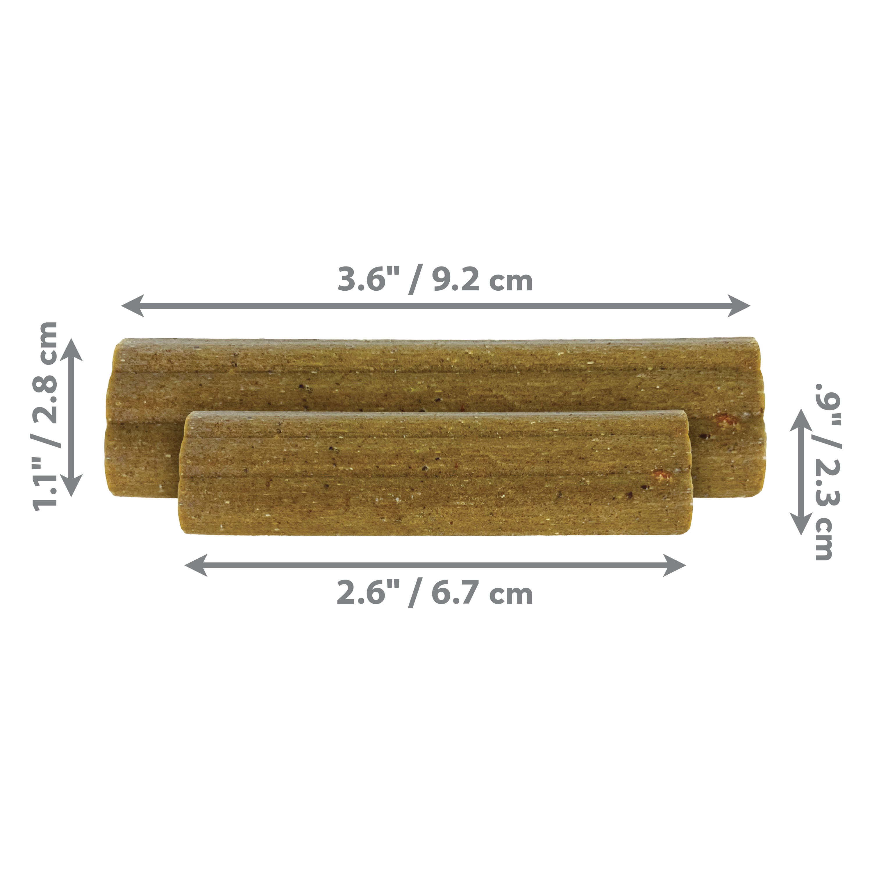 KONG Ziggies Enhanced Puppy Dental Chew Dog Treat - Small 198g