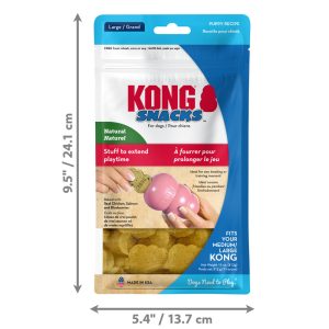 KONG Snacks Puppy Dog Treat for Stuffable Toys - Large 312g