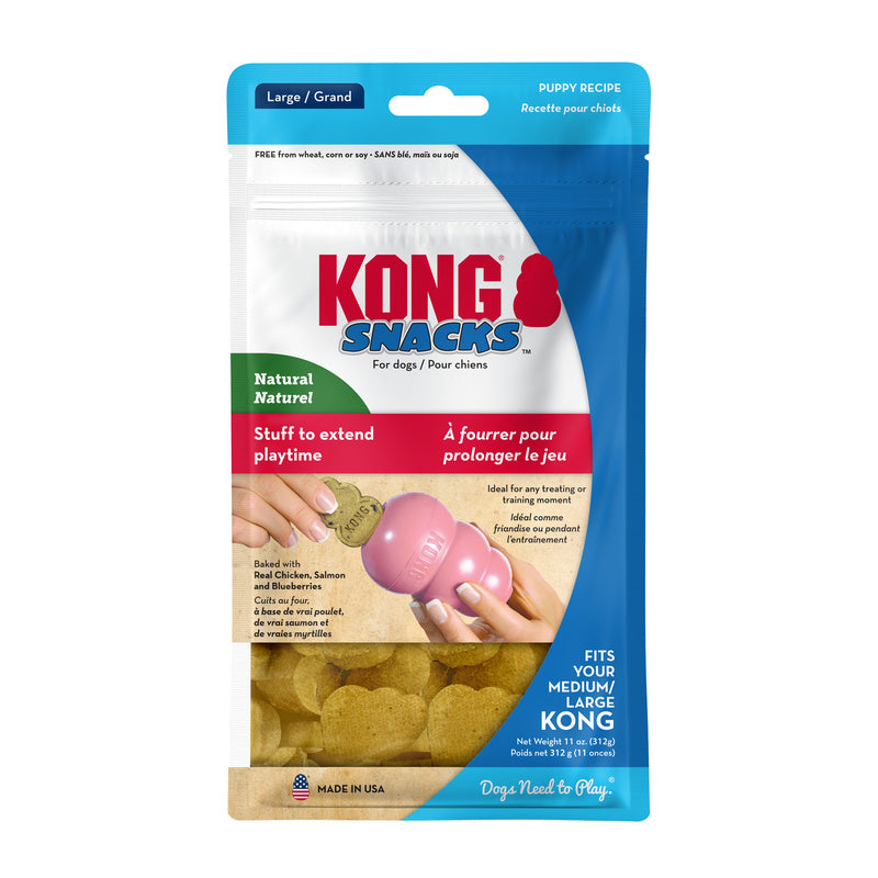 KONG Snacks Puppy Dog Treat for Stuffable Toys - Small 198g
