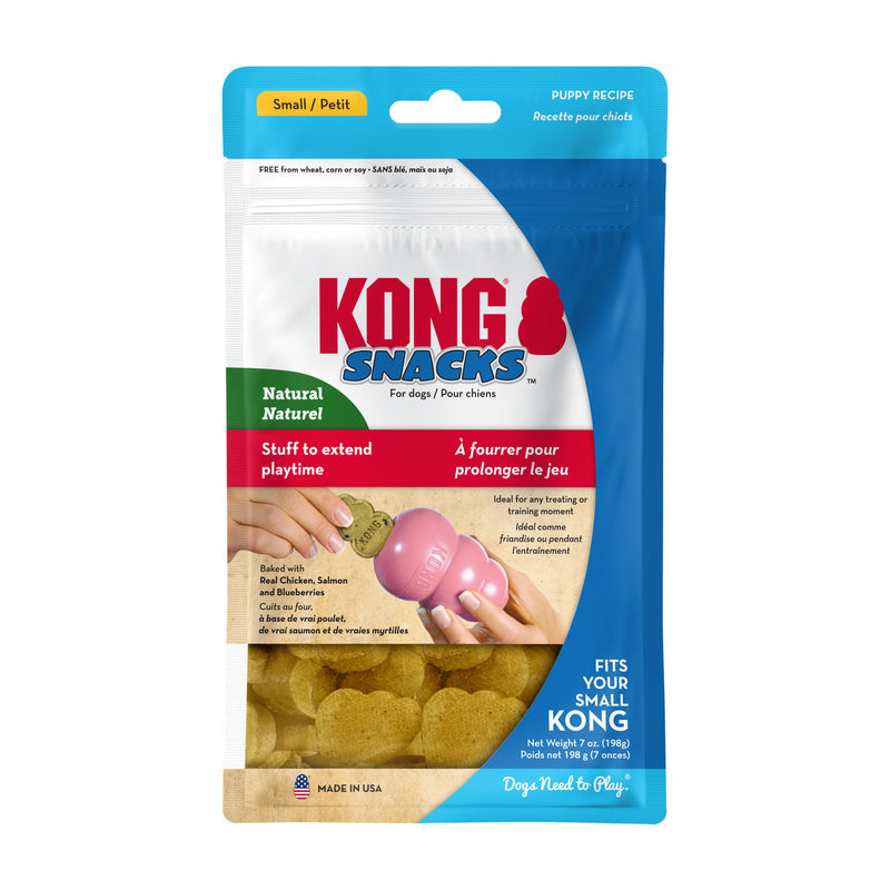 KONG Snacks Puppy Dog Treat for Stuffable Toys - Small 198g