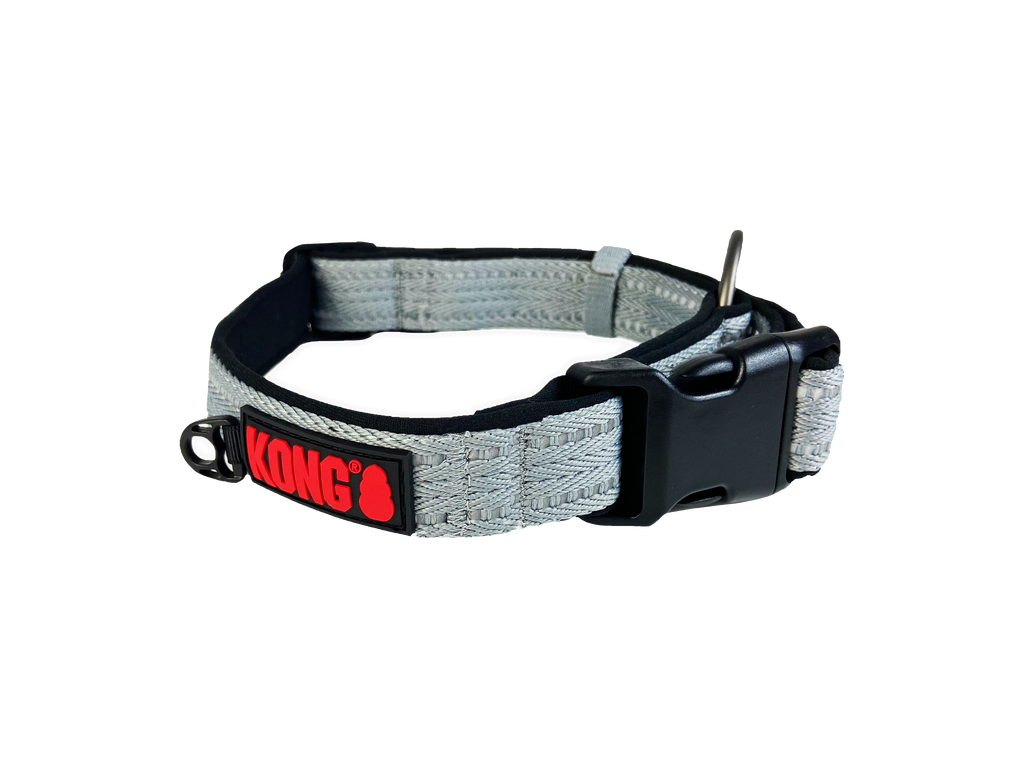 KONG Adjustable Dog Collar Small - Grey