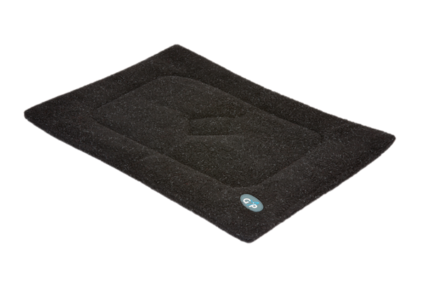 Gor Pets Soft Washable Dog Crate Mat - Large Black (61x91cm)