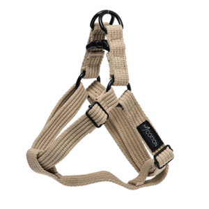 Gor Pets Cotton Dog Harness - Small 1.5cm Beige