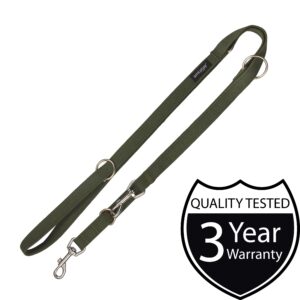 Ami Play 6-in-1 Cotton Pet Leash Small 1.5cm - Green